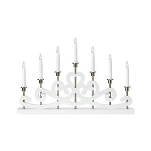 Sfeșnic de Crăciun NIGHTFALL 7xE10/3W/230V alb Markslöjd 705965 imagine