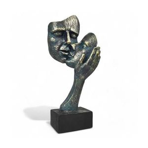 Decorațiune pentru masă 35 x 22 x 13 cm, din rășină cu patină imagine