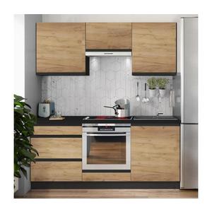 Set de bucătărie MARINA, 180 cm, stejar craft imagine