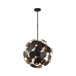 Searchlight 3074-4BG - Pendul DISCUS suspendat pe cablu, 4xE14/60W/230V imagine