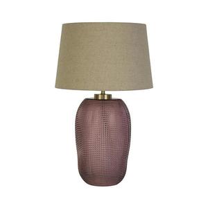 Searchlight EU44652PI - Lampă de masă AMETHYST 1xE27/60W/230V imagine