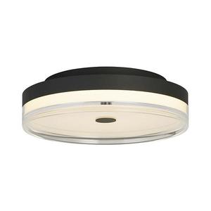 Searchlight 42651-40BK - Plafonieră LED CYPRUS/29W/230V, diam. 40 cm, neagră imagine