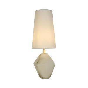 Lampă de masă Searchlight APEX EU88250WH, 1x E27/60W/230V, alb/gri imagine