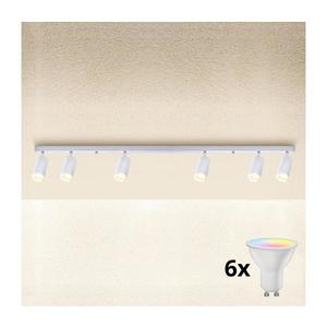 Brilagi - Spoturi LED reglabile SELE 6xGU10/6, 5W/230V, alb imagine