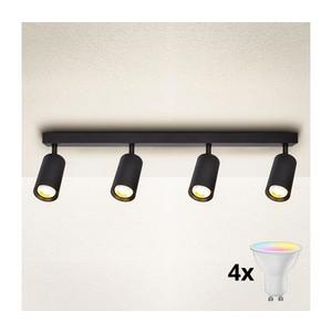 Brilagi - Spot LED reglabil SELE 4xGU10/6, 5W/230V negru imagine