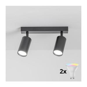 Brilagi - Spot LED dimerizabil SELE 2xGU10/6, 5W/230V negru imagine