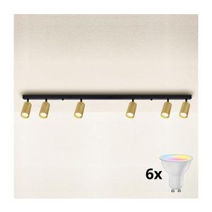 Brilagi - Spot LED dimabil SELE GOLDEN 6xGU10/6, 5W/230V negru/auriu imagine