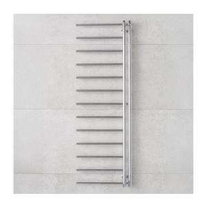 P.M.H. AP2C-L - Radiator baie tip scară APOLLO, 219 W, 150 cm, racordare stânga, crom lucios imagine