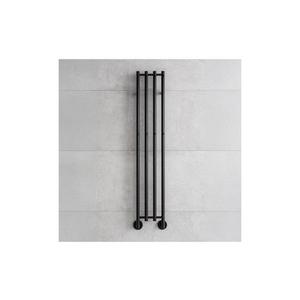 P.M.H. MO1B-R - Uscător electric pentru prosoape MONA, 93 W, 230 V, 153, 3 cm, IP44, negru imagine