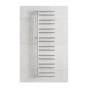 P.M.H. T2C - Radiator de baie tip scară THEIA, 352 W, 154 cm, cu racordare pe partea dreaptă, crom lucios imagine