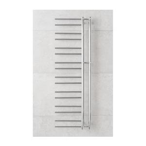 P.M.H. THEIA T2C-L - Radiator de baie tip scară, 352 W, 154 cm, racordare pe stânga, crom lucios imagine
