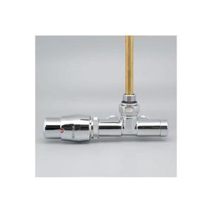 P.M.H. UNIKO-LC-EK - l cu cap termostatic UNIKO, stânga, crom lucios imagine