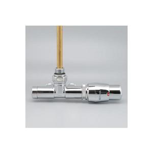 P.M.H. UNIKO-RC-EK - l cu cap termostatic UNIKO, pentru montare dreapta, crom lucios imagine