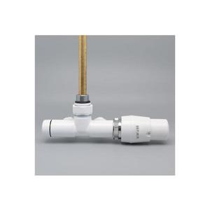 P.M.H. UNIKO-RW-EK - Valvă cu cap termostatic UNIKO, dreapta, albă imagine