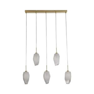 Searchlight 23145-5SB - Lustră suspendată ROCKY 5xG9/33W/230V imagine