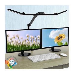 Lampă de birou LED tactilă dimabilă 24W 230V 3000-6500K CRI 92 negru imagine