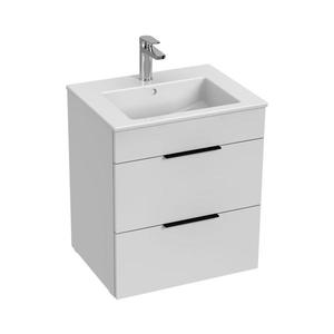 JIKA H4536121763001 - Dulap pentru baie cu lavoar CUBE 60, 7 x 55 cm, alb imagine