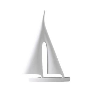 Decorațiune de masă din rășină, 28 cm, alb imagine