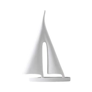 Decorațiune de masă din rășină, 21 cm, albă imagine