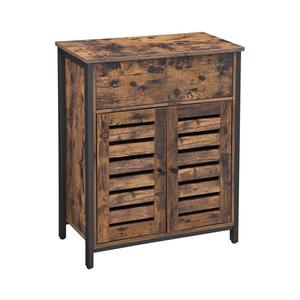 Dulap cu sertare FIRA maro/negru imagine