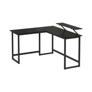 Birou de colț SOLEA, negru imagine