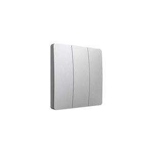 Întrerupător cinetic fără fir, 3 poli, IP67, argintiu imagine