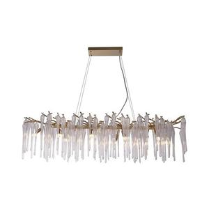 Searchlight 10425-10GO - Lustru suspendat pe cablu HERITAGE, 10 x G9, 33W, 230V imagine