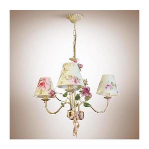 Lustra cu lant ROMANCE 3xE14/40W/230V auriu imagine