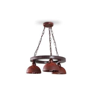 Lustră pe lanț VIRIONI 3xE27/60W/230V imagine