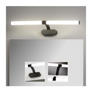 Brilagi - Corp de iluminat LED pentru oglindă de baie TUBEO, 8W, 230V, 60 cm, IP44, negru imagine