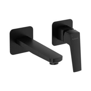 Deante BQL_N54L - Baterie lavoar încastrată BLUR, negru imagine