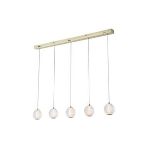 Searchlight 51485-5SB - Lustră LED ALLURE suspendată pe cablu, 5xLED/4, 2W/230V imagine