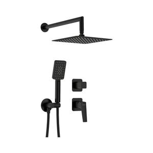 Deante NQL_N9YK - set de duș BLUR cu baterie încastrată, negru imagine
