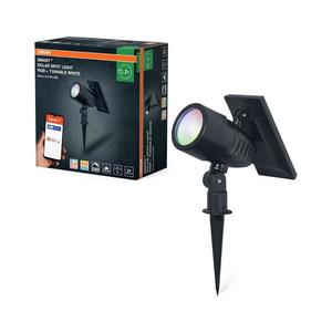 Osram - Lampă solară SMART+ SOLAR LED RGBW reglabilă, 0, 6 W, 3, 7 V, IP44 imagine