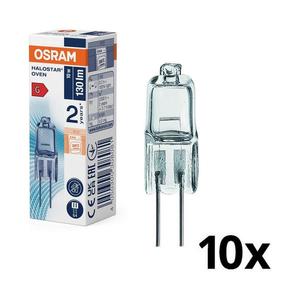 Bec pentru cuptor Osram HALOSTAR G4/10W/12V 2700K, set 10 buc. imagine