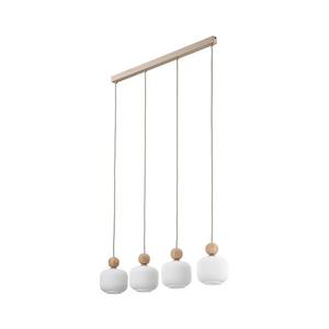 Lustră cu cablu BALLO, 4 x E14, 10 W, 230 V, bej imagine