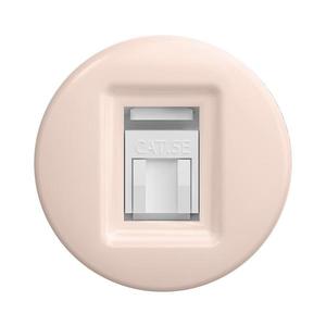 lap - Priză de date retro, fără ramă, roz prăfuit imagine