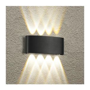 Brilagi - Aplica LED de exterior FLAREBOX LED/8W/230V negru IP65 imagine