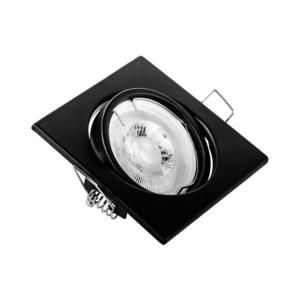 Spot încastrat, 1xGU10/MR16/10W/230V, 9x9 cm, negru imagine