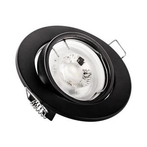Spot încastrat 1xGU10/MR16/10W/230V Ø 9 cm, negru imagine