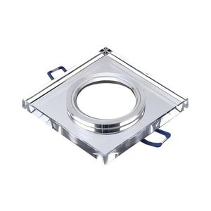 Spot încastrat 1xGU10/MR16/10W/230V 9x9 cm crom lucios imagine