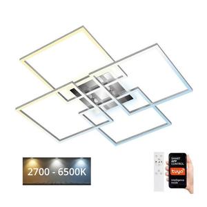 Lustră LED dimabilă aplicată FRAME LED/50W/230V Wi-Fi Tuya Brilo + telecomandă imagine