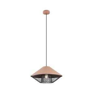 Redo 01-3005 - Lustră suspendată pe cablu GRILL 1xE27/42W/230V Ø 39, 6 cm negru/maro imagine