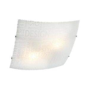 Redo 05-818 - Plafonieră NOTES 2xE27/42W/230V 39x39 cm alb imagine