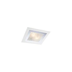 Redo 05-828 - Plafonieră SPECTRE 1xE14/28W/230V 30x30 cm crom lucios/alb imagine