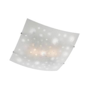 Redo 05-905 - Plafonieră ISIDE 2xE27/42W/230V, 39x39 cm, transparentă imagine