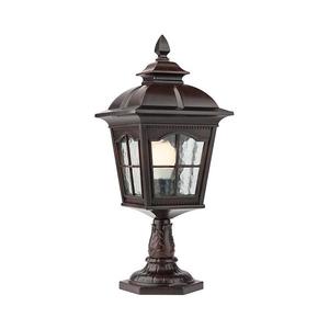 Lampă de exterior Redo YORK 9652, 1xE27/70W/230V, IP44, maro imagine