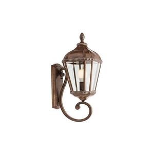 Redo 9656 - Lampă de perete pentru exterior ESSEN 1xE27/70W/230V IP44 maro/patină imagine