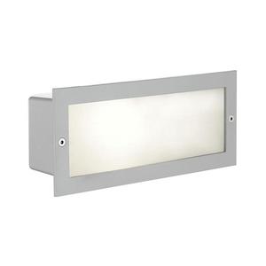 EGLO 88008 - perete Corp de iluminat exterior ZIMBA 1xE27/60W argint/alb imagine