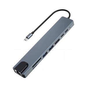 Aligator AHUB001 - Hub USB-C 8 în 1 imagine